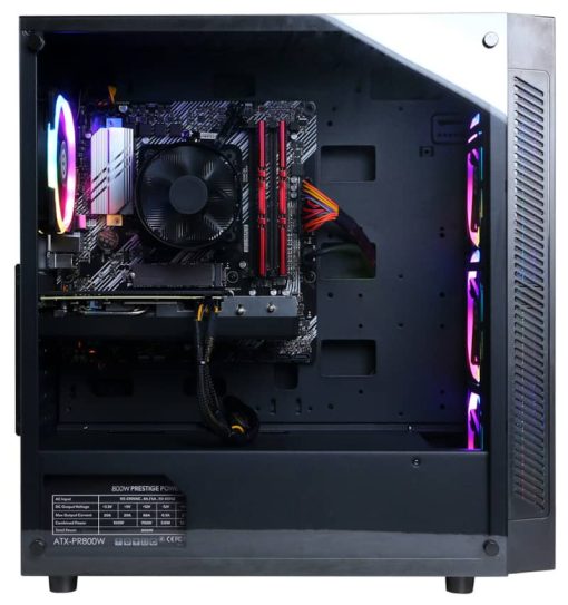 CyberPowerPC Gamer Master Black Gaming Desktop AMD Ryzen 5 5600X 16GB RAM 1TB SSD, NVIDIA GeForce RTX 3060 - Image 5