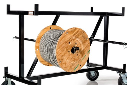 Wire Wagon 520 - MC Cable Cart - Holds 4 1000 Ft. Spools - Image 2
