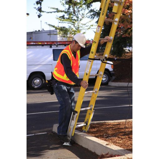 20 Ft. Type IAA Fiberglass Leveling Extension Ladder - Image 9
