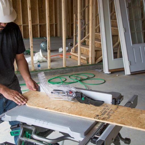10" Jobsite Table Saw with Fold Roll Stand - Image 4
