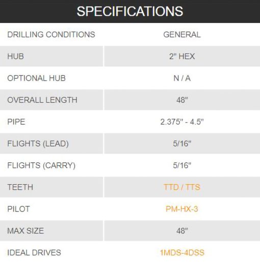 24" Rock Combo Auger - Image 4