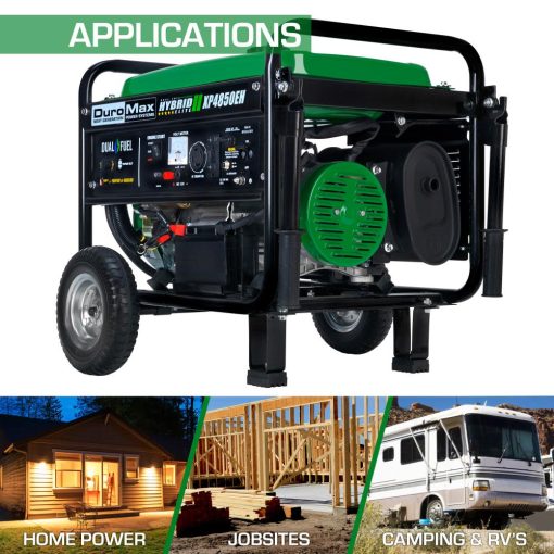 4850-Watt Gasoline/Propane Portable Generator - Image 5