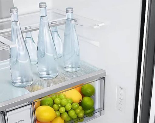 Dacor 36" Silver Stainless Counter Depth 4Door French Door Refrigerator With Reveal Door - - Image 12