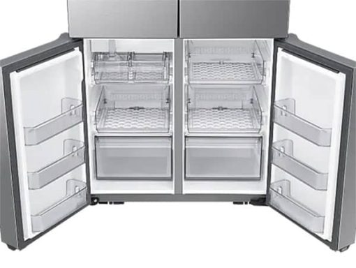Dacor 36" Silver Stainless Counter Depth 4Door French Door Refrigerator With Reveal Door - - Image 6