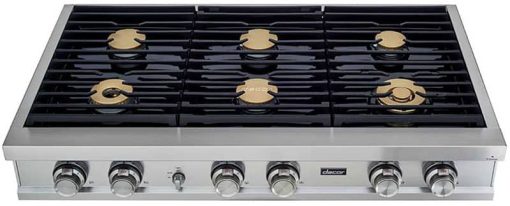 Dacor Contemporary 48" Stainless Steel Liquid Propane Gas Rangetop - Image 2
