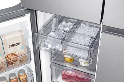 Dacor 36" Silver Stainless Counter Depth 4Door French Door Refrigerator With Dual Reveal Doors - - Image 8