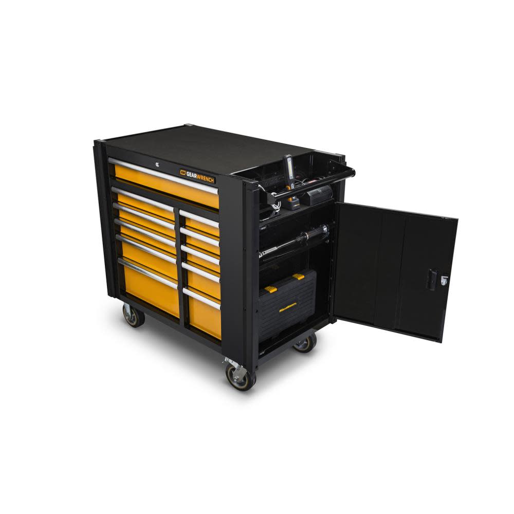 42" INDUSTRIAL MOBILE WORK STATION WITH 11 DRAWERS - Image 3