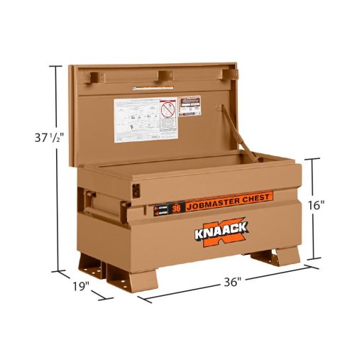 19-in W x 36-in L x 21.5-in Steel Jobsite Box - Image 2