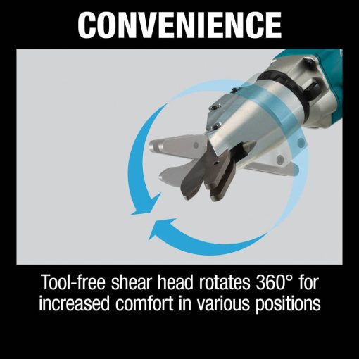 Makita 18V LXT Fiber Cement Shear Lithium Ion Brushless Cordless Kit 1/2" - Image 6