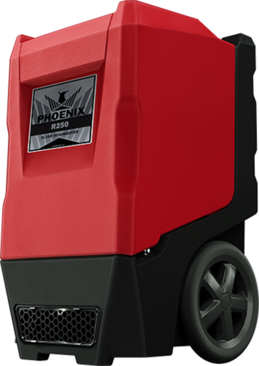 R250 LGR Dehumidifier - Red