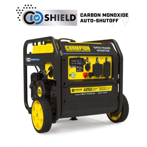 Champion 4250-Watt Open Frame Inverter with CO Shield and Wireless Remote Start
