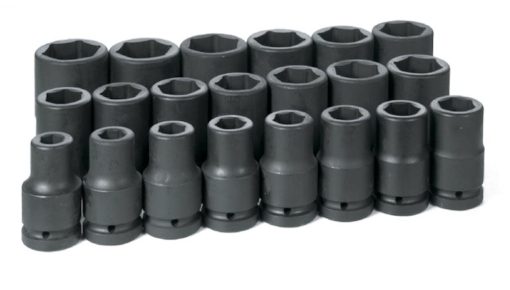 1" Drive 21 Piece Deep Fractional Set 3/4" to 2" - Image 2