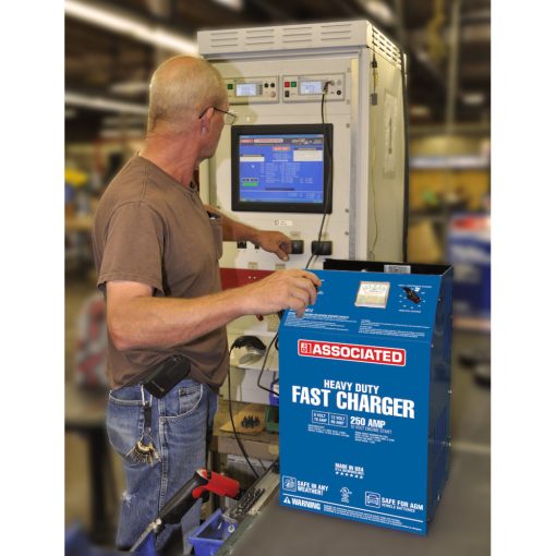 Associated Equipment 6/12V 70/60A Heavy Duty Fast Wheel Charger - Image 2