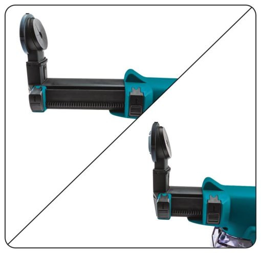 Makita 18V LXT Rotary Hammer Lithium Ion 1" Kit accepts SDS PLUS bits with HEPA Dust Extractor Attachment - Image 6