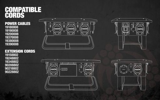 Southwire X TREME BOX Power Distribution Unit with Roll Cage - Image 8