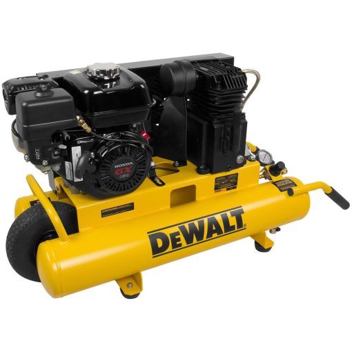 8-Gallon Portable 150-PSI Gas Twin Stack Air Compressor - Image 6