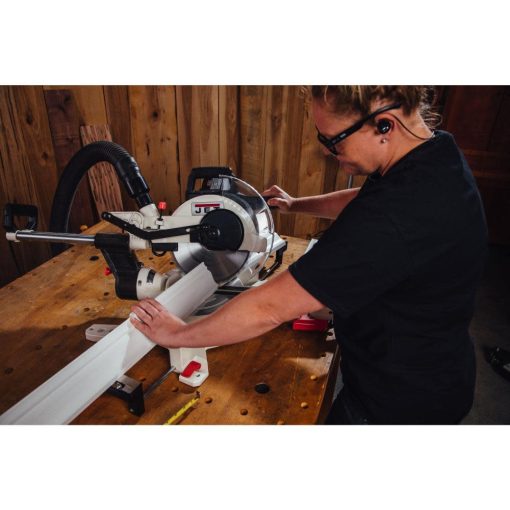 10" Sliding Dual Bevel Compound Miter Saw - Image 4