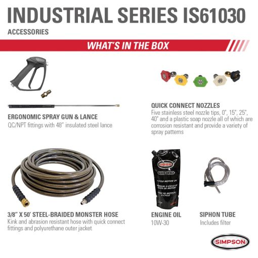 Industrial Pressure Washer 4200PSI 4.0GPM - 49 State Certified - Image 6