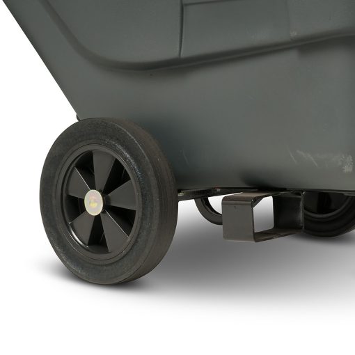 Toter 1/2 Cubic Yard 400 lbs Capacity Utility Duty Tilt Truck Gray - Image 6