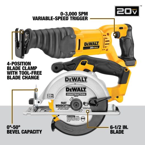 DEWALT 20 V MAX Compact 6 TOOL Combo Kit - Image 4