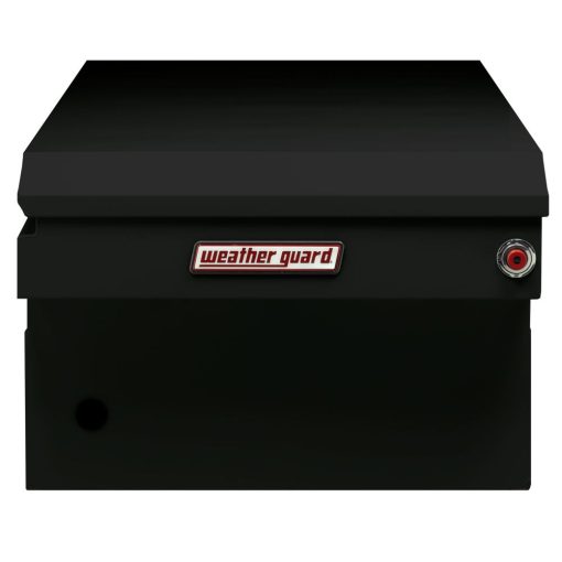 Weather Guard Saddle Box Steel Full Extra Wide Gloss Black - Image 4