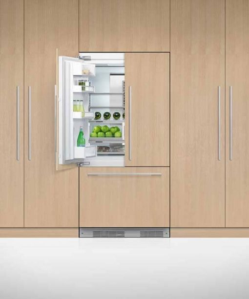 Fisher & Paykel 36" Panel Ready Built-In French Door Refrigerator, Ice - Image 3