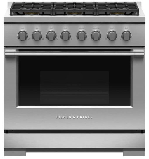 Fisher & Paykel ADA Series 7 36" Stainless Steel Gas Range