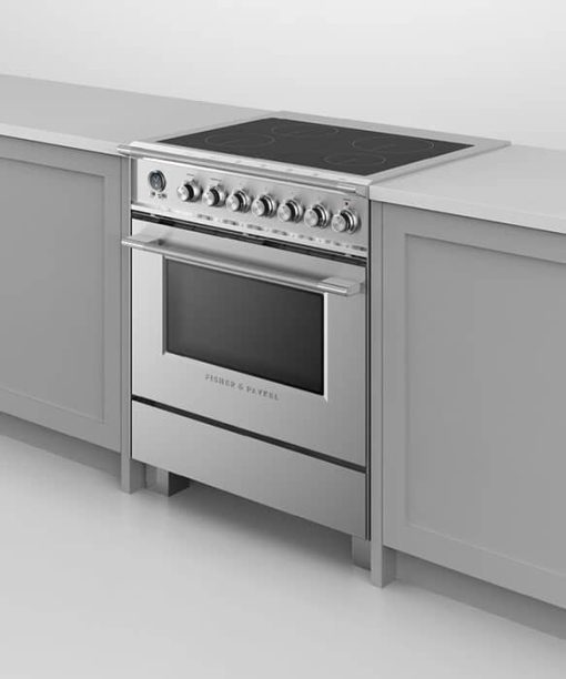 Fisher & Paykel Series 9 30" Stainless Steel Induction Range, 4 Zones, Self-Cleaning - Image 6