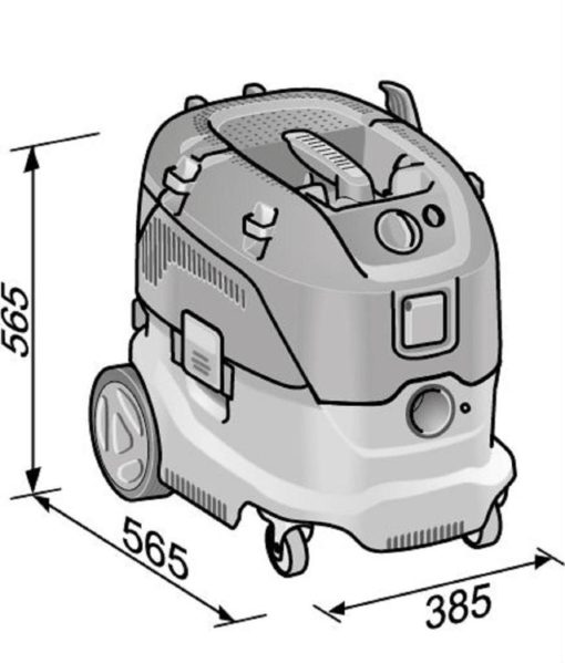 FLEX VCE 33 LAC 9 Gallon HEPA Vacuum - 444251 - Image 2