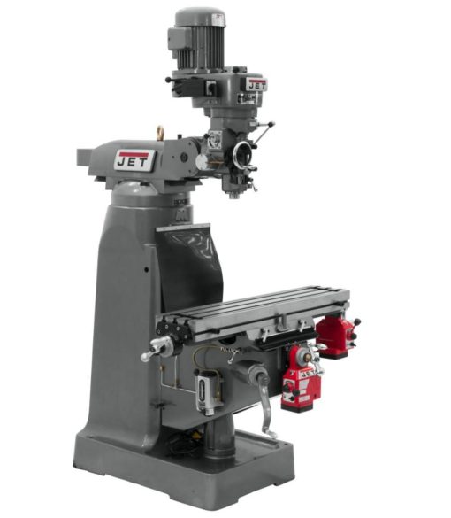 JTM-1 Mill with X Powerfeed and Y Powerfeed Installed - Image 3