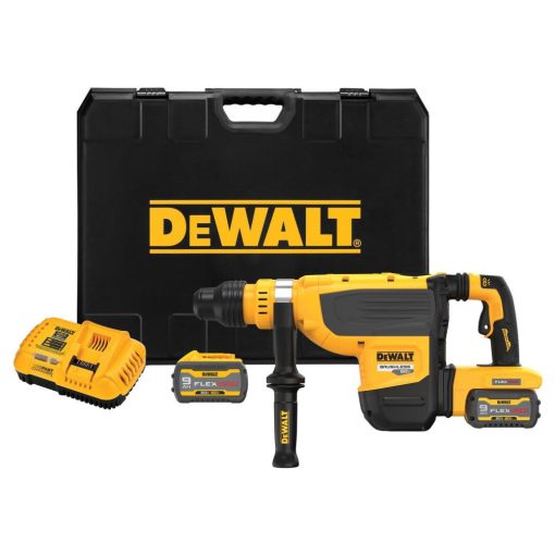 DEWALT 60V MAX Combination Rotary Hammer Kit Brushless SDS MAX 1 7/8"