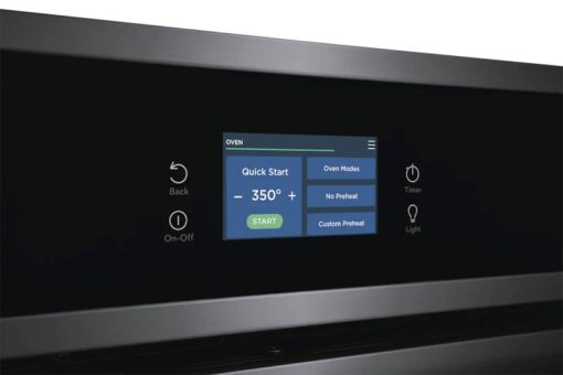 Frigidaire Gallery ADA 27" Smudge-Proof Black Stainless Steel Single Electric Wall Oven With Total Convection - Image 4