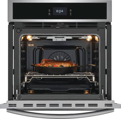 Frigidaire Gallery ADA 27" Smudge-Proof Stainless Steel Single Electric Wall Oven With Total Convection - Image 2
