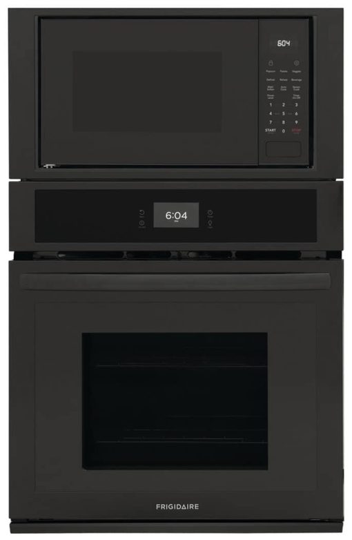 Frigidaire 27" Black Electric Microwave Combination Wall Oven
