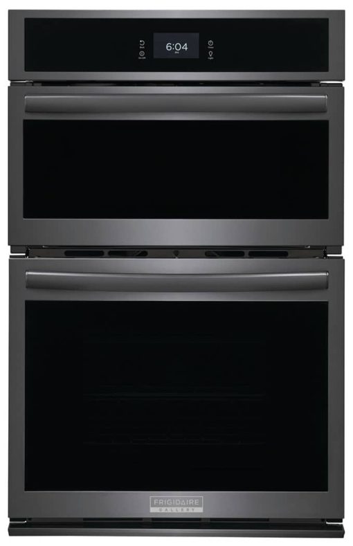 Frigidaire Gallery 27" Black Stainless Steel Microwave Combination Wall Oven