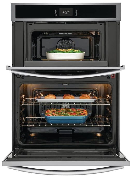 Frigidaire Gallery 30" Stainless Steel Microwave Combination Wall Oven - Image 3