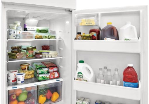 Frigidaire 17.6 Cu. Ft. White Top Freezer Refrigerator - Image 11