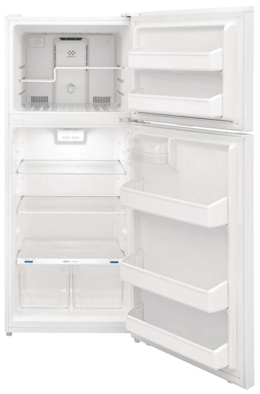 Frigidaire 17.6 Cu. Ft. White Top Freezer Refrigerator - Image 2