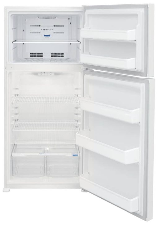 Frigidaire ADA 18.3 Cu. Ft. White Top Freezer Refrigerator - Image 2