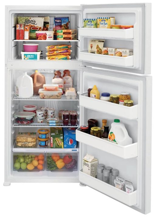 Frigidaire ADA 18.3 Cu. Ft. White Top Freezer Refrigerator - Image 3