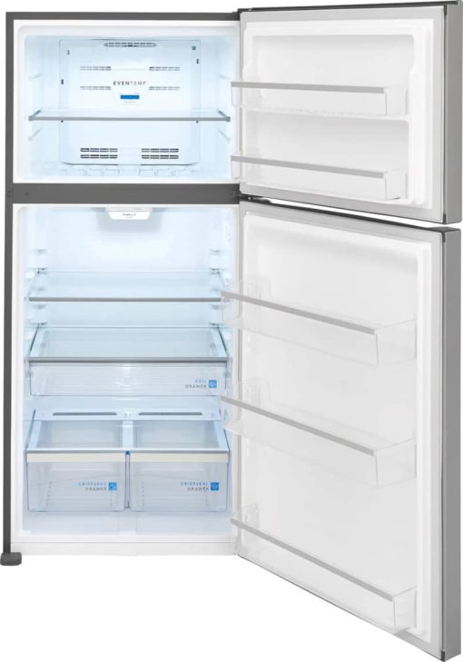 Frigidaire Gallery 20 Cu. Ft. Smudge-Proof Stainless Steel Top Freezer Refrigerator - Image 3