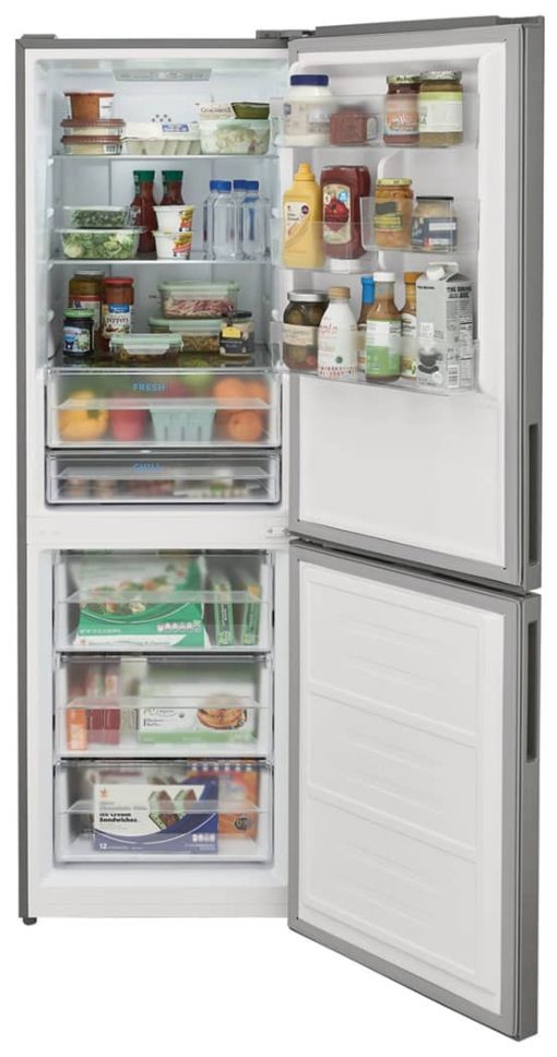 Frigidaire 11.5 Cu. Ft. Brushed Stainless Bottom Freezer Refrigerator - Image 3