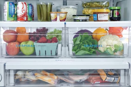 Frigidaire 27.8 Cu. Ft. White French Door Refrigerator - Image 10