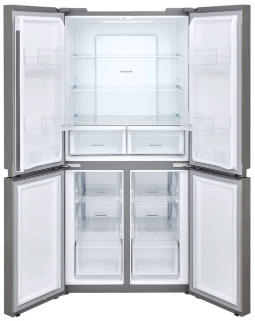 Frigidaire 17.4 Cu. Ft. Brushed Steel 4 Door Refrigerator - Image 2