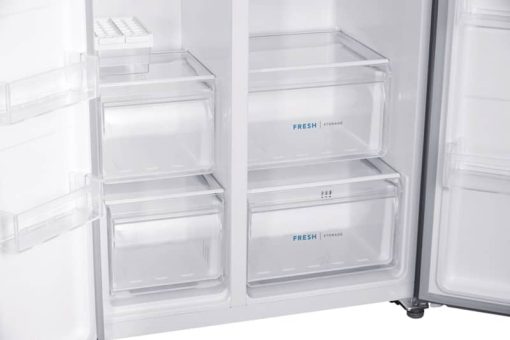 Frigidaire 18.8 Cu. Ft. Brushed Steel Counter-Depth Side-By-Side Refrigerator - Image 12