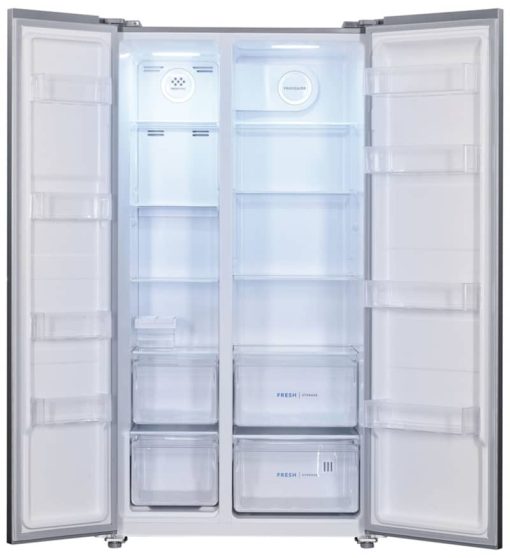 Frigidaire 18.8 Cu. Ft. Brushed Steel Counter-Depth Side-By-Side Refrigerator - Image 3