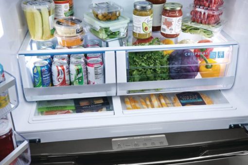 Frigidaire Gallery 21.5 Cu. Ft. SmudgeProof Black Stainless Steel Counter-Depth 4-Door French Door Refrigerator - - Image 13