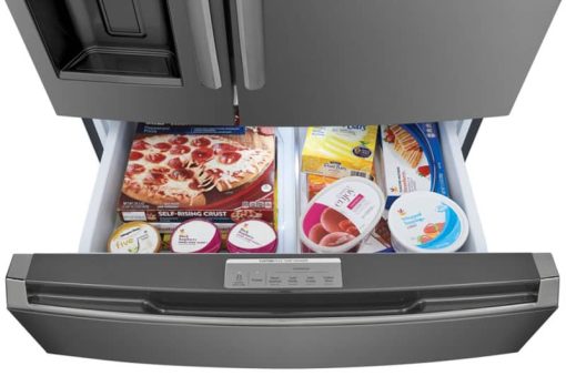 Frigidaire Gallery 21.5 Cu. Ft. SmudgeProof Black Stainless Steel Counter-Depth 4-Door French Door Refrigerator - - Image 18