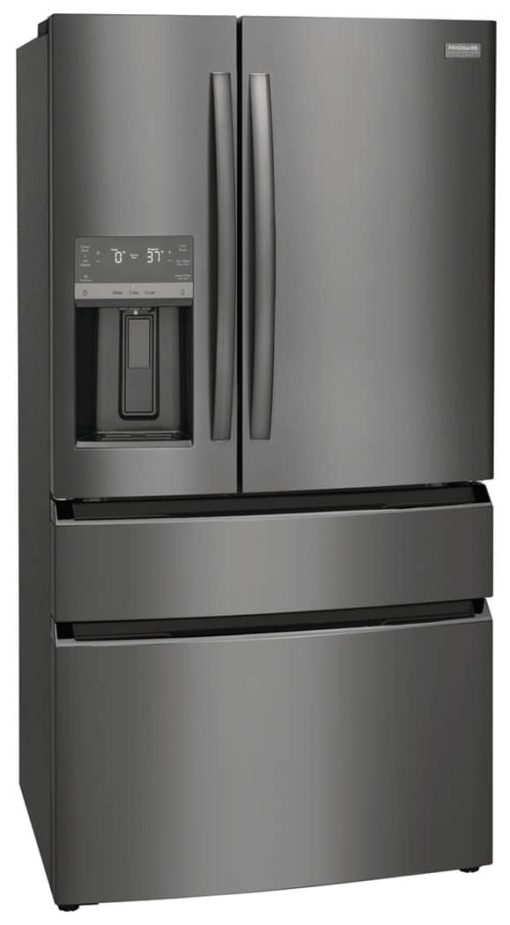 Frigidaire Gallery 21.5 Cu. Ft. SmudgeProof Black Stainless Steel Counter-Depth 4-Door French Door Refrigerator - - Image 5