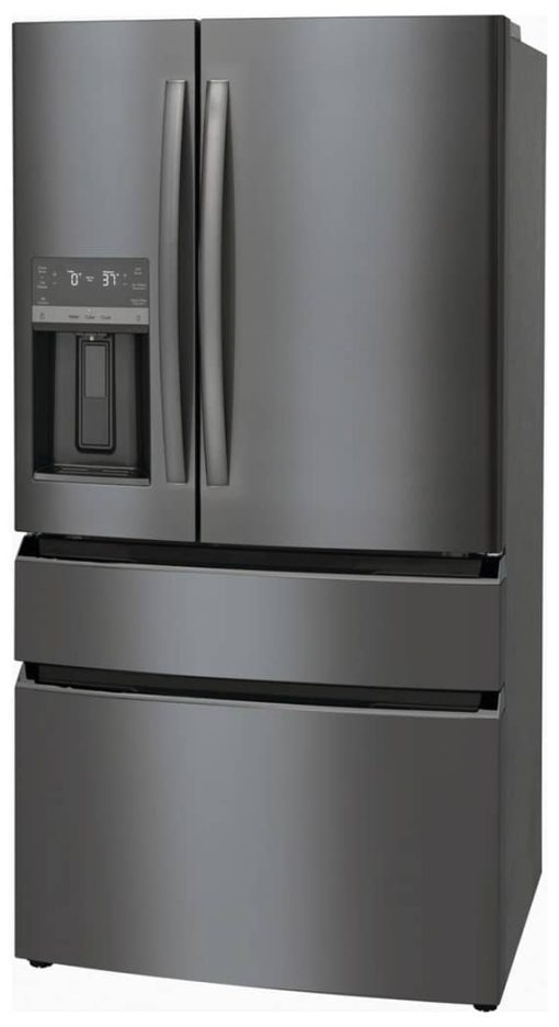 Frigidaire Gallery 21.5 Cu. Ft. SmudgeProof Black Stainless Steel Counter-Depth 4-Door French Door Refrigerator - - Image 4